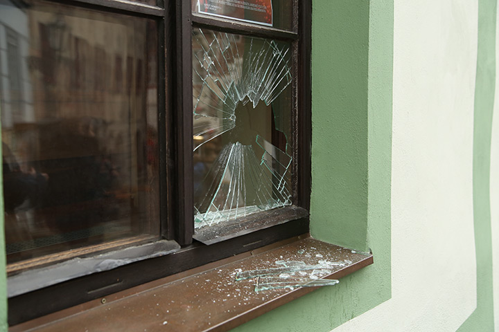 A2B Glass are able to board up broken windows while they are being repaired in Broadstairs.